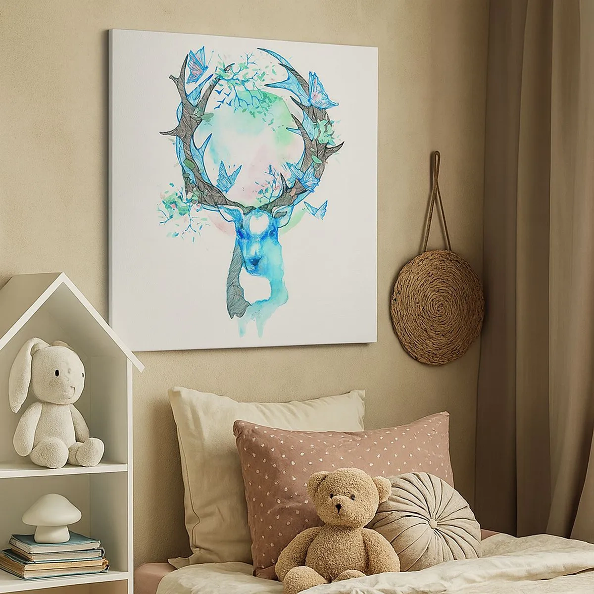 Canvas picture - Power and Gentleness of Nature - 30x30 cm