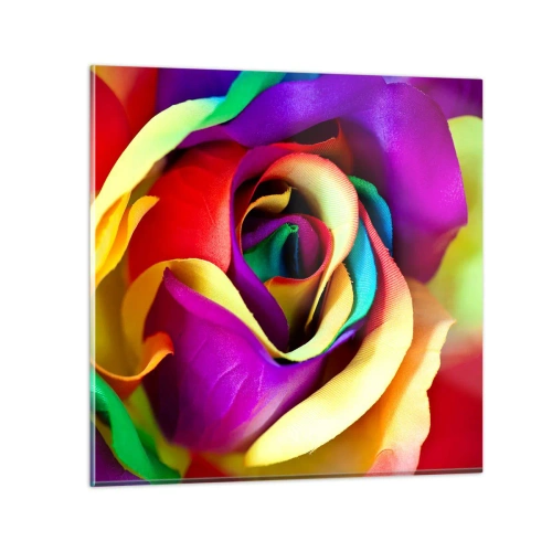 Glass picture - It's Impossible - 40x40 cm