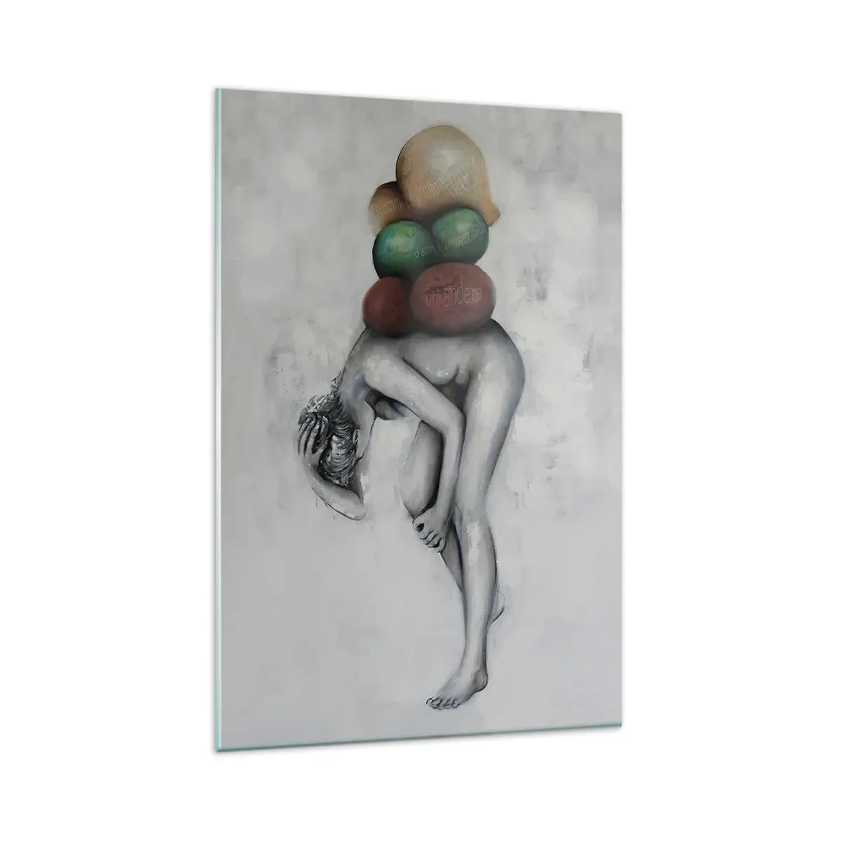 Glass picture - Weight of Life - 80x120 cm