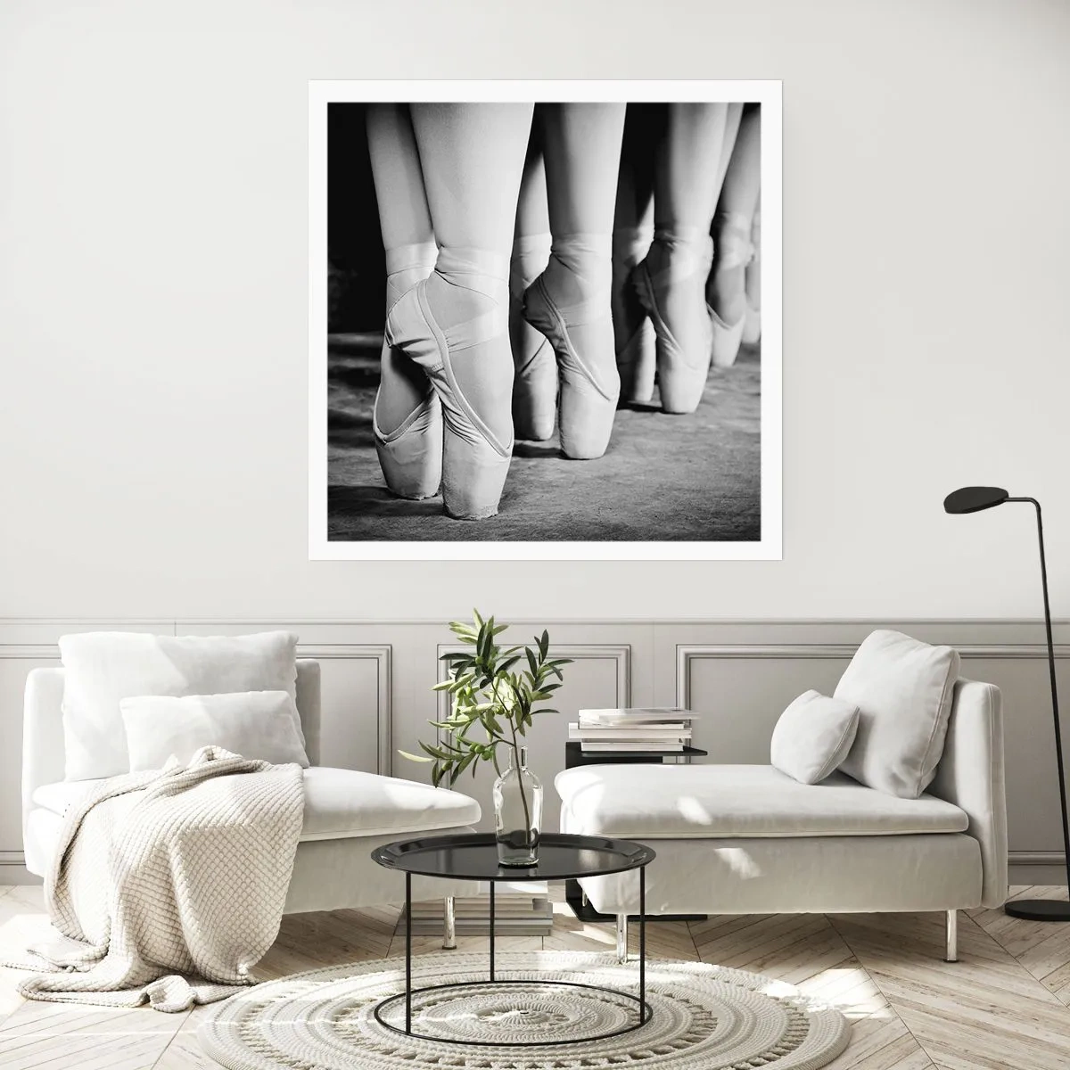 Poster - Together, Lightly - 30x30 cm