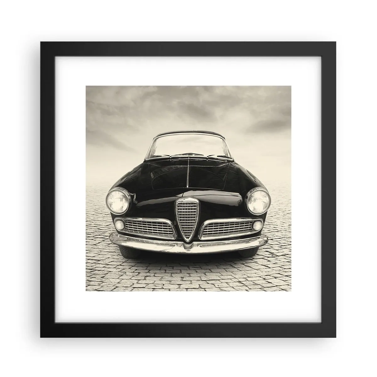 Poster in black frame - How Can You not Love Me? - 30x30 cm