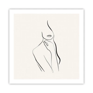 Poster - Wave of Melancholy - 60x60 cm