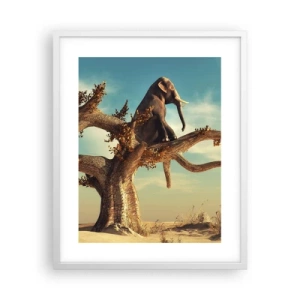 Poster in white frmae - New Point of View - 40x50 cm