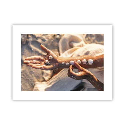 Poster - Beauty at Hand - 40x30 cm