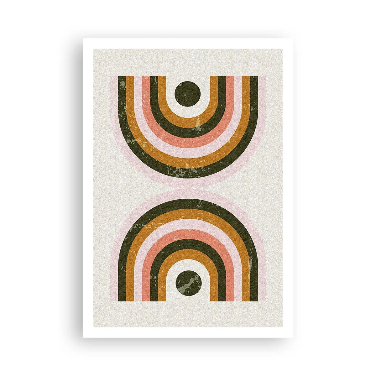 Poster - Twin Abstract - 70x100 cm