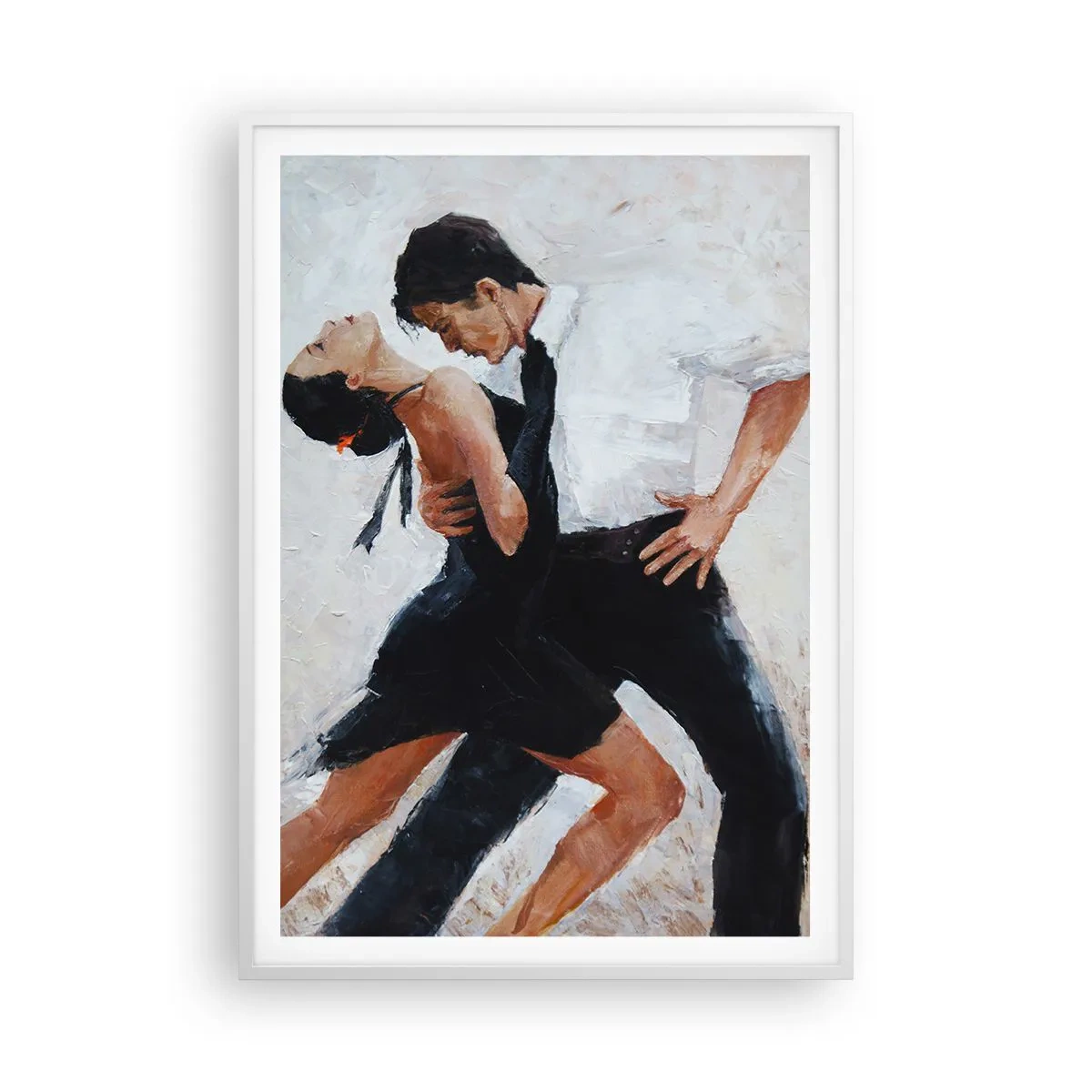 Poster in white frmae - Tango of My Dreams - 70x100 cm