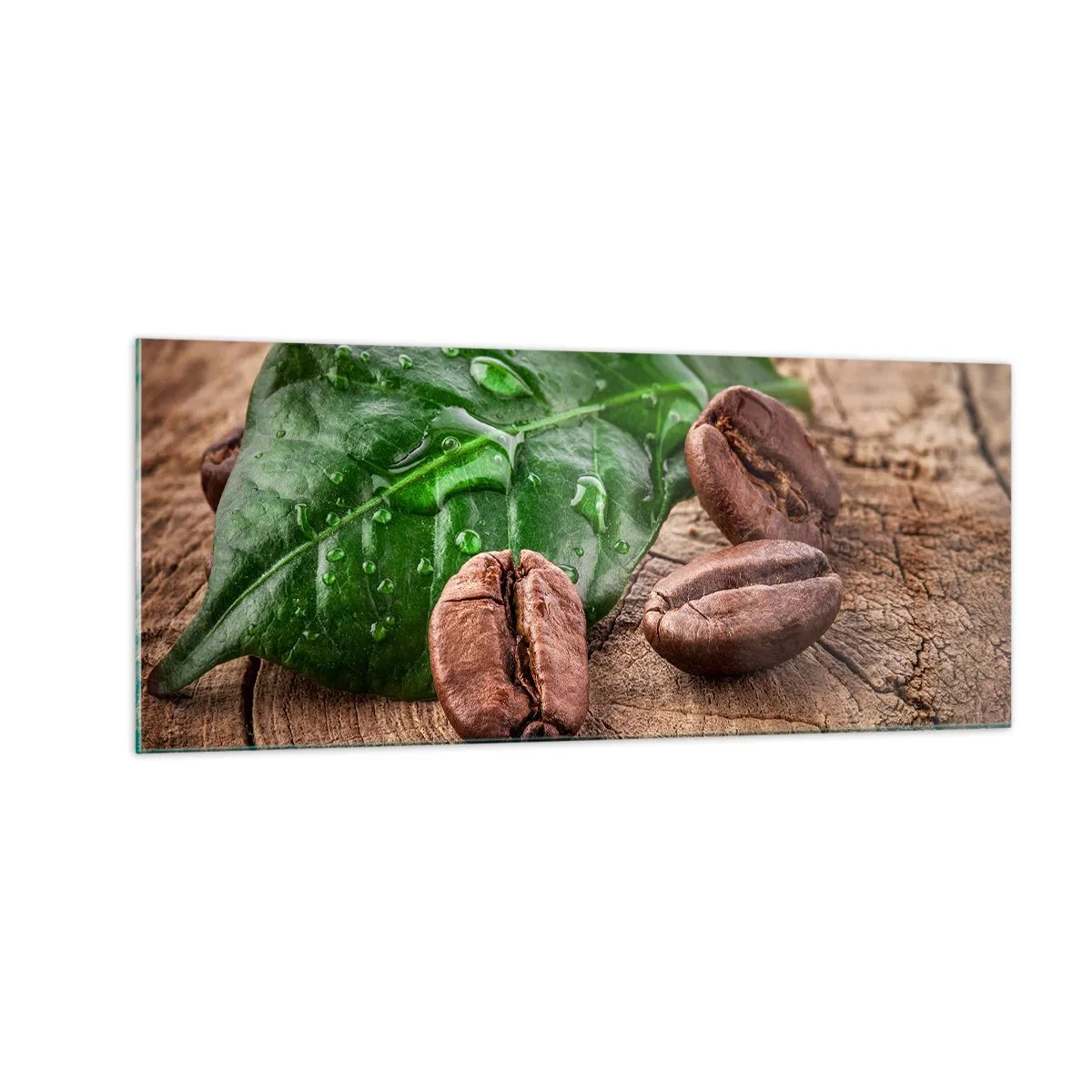 Glass picture - Really Black - 100x40 cm