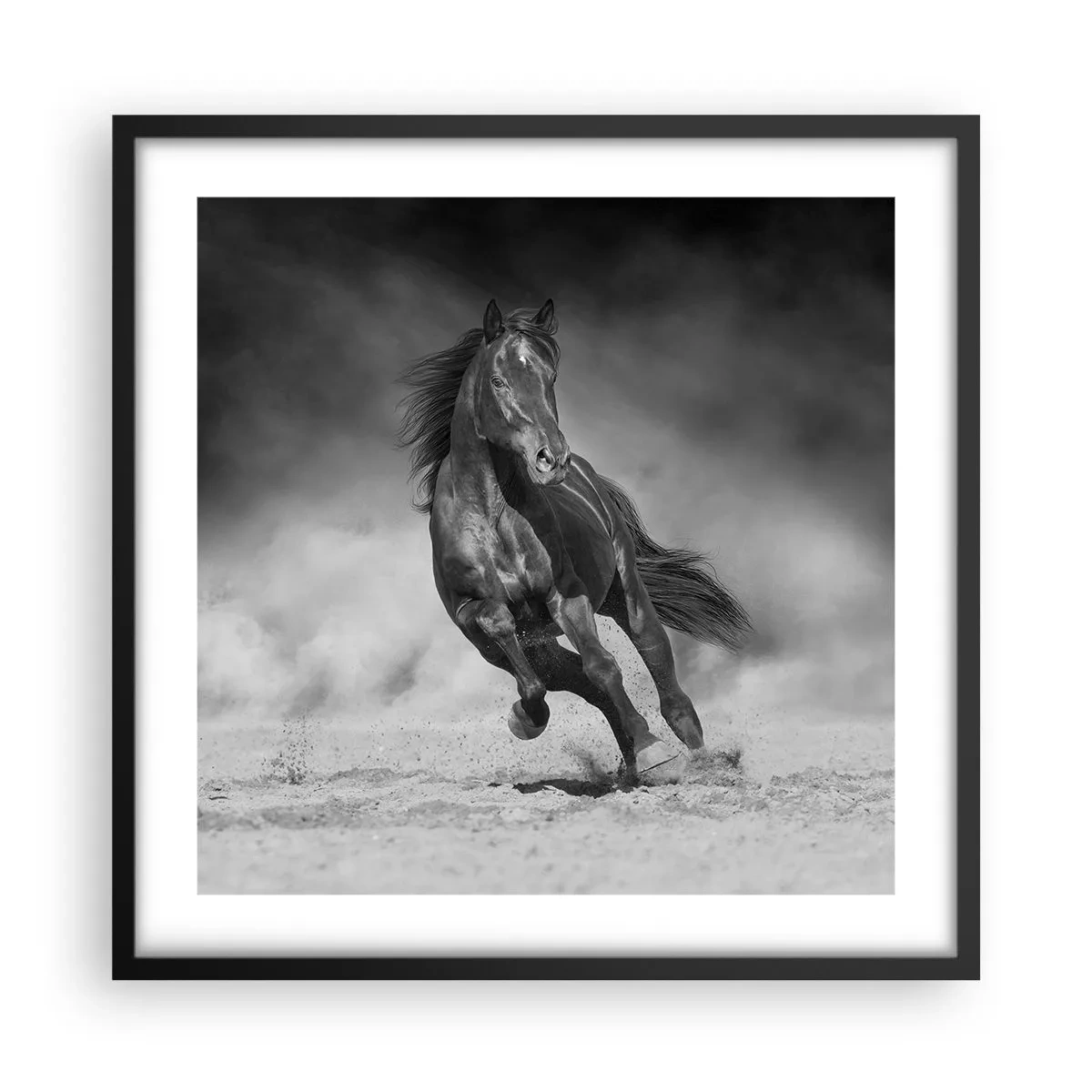 Poster in black frame - Worthy of Emir Himself - 50x50 cm