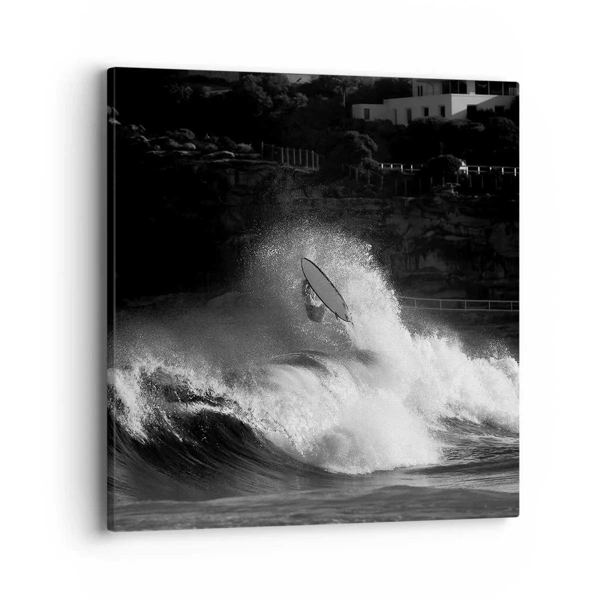 Canvas picture - Challenge Accepted! - 40x40 cm