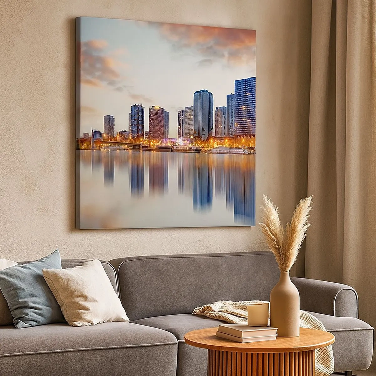 Canvas picture - Monumental Peace of Paris - 30x30 cm