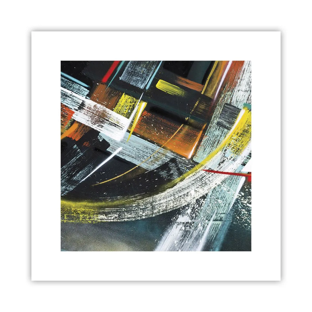 Poster - Energy of Movement - 30x30 cm