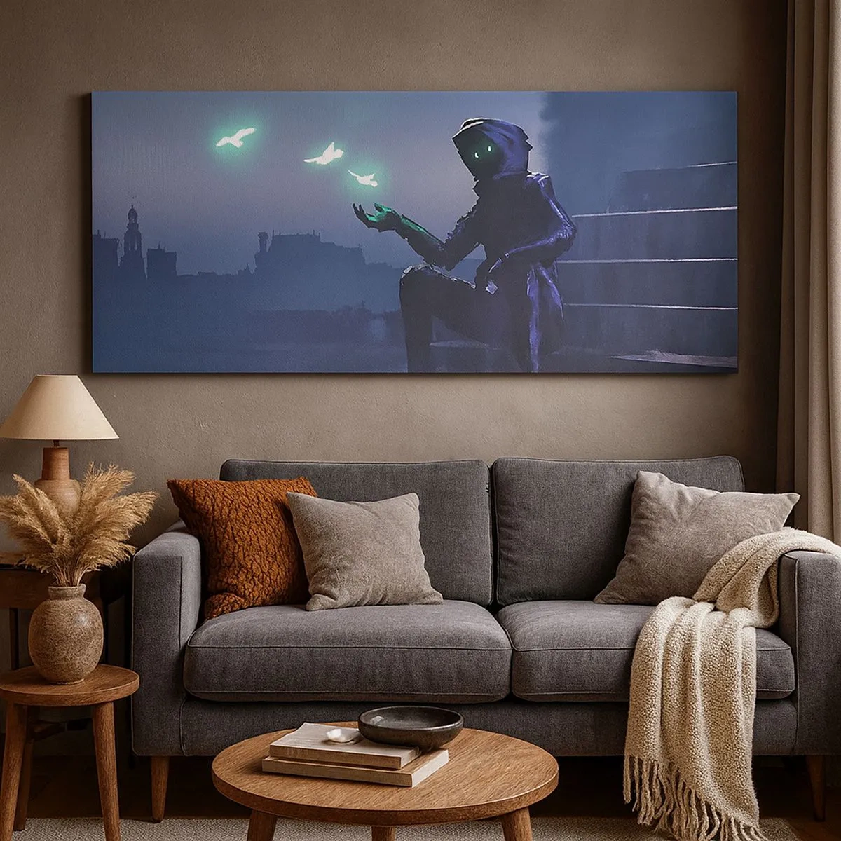 Canvas picture - Life Will Be Restored - 100x40 cm