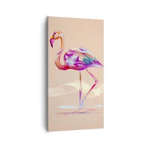 Canvas picture - Bird of Good Emotions - 55x100 cm