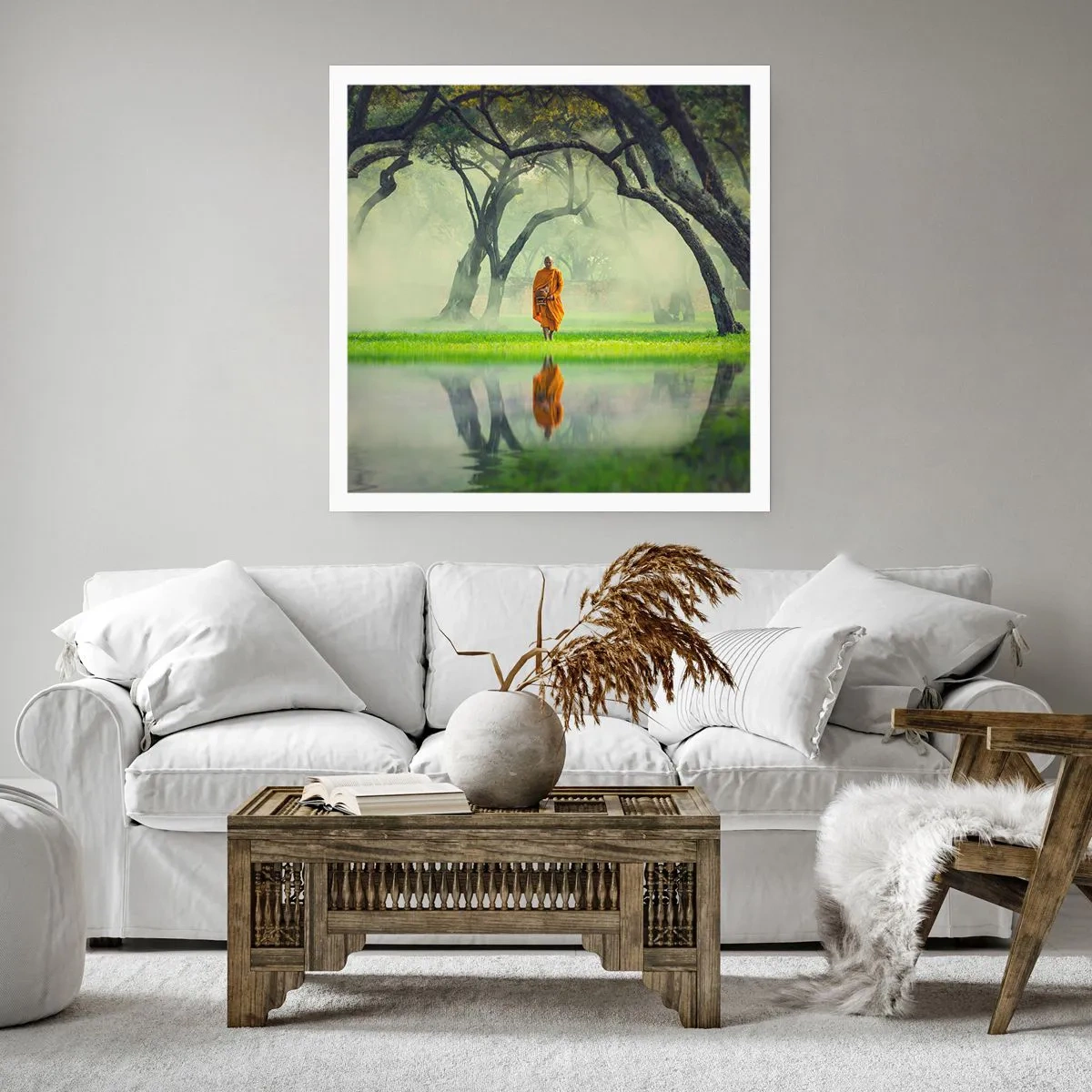 Poster - On the Way to Enlightenment - 40x40 cm