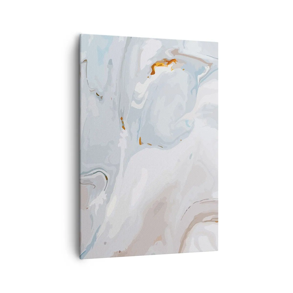 Canvas picture - White Fusion - 70x100 cm