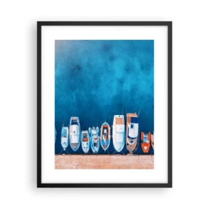 Poster in black frame - In One Row - 40x50 cm
