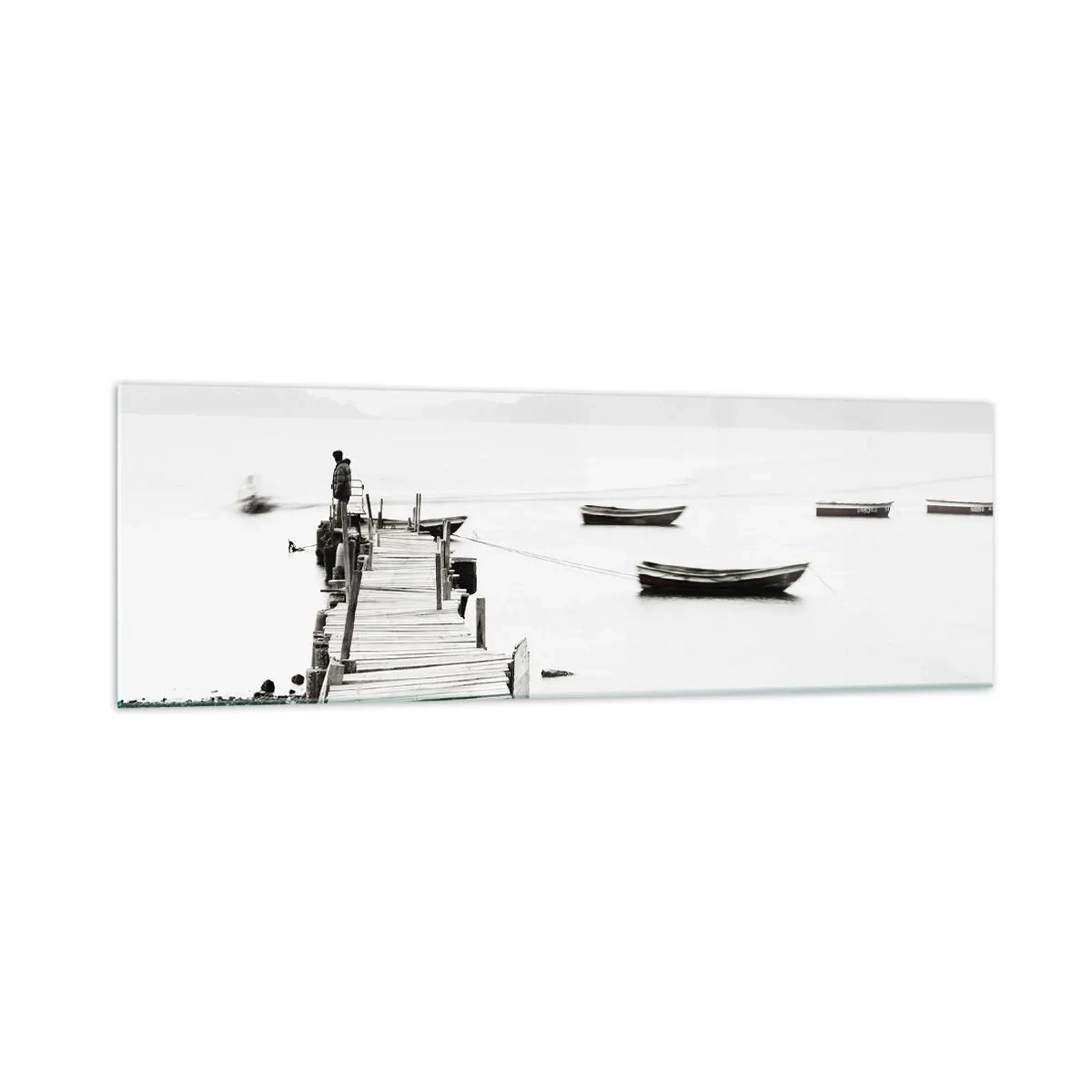Glass picture - By Waters Still and Clear - 160x50 cm