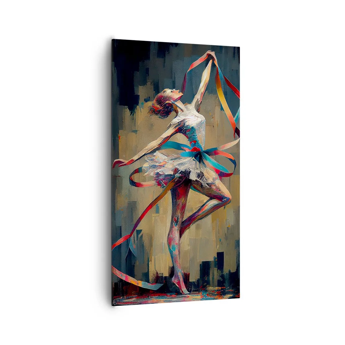 Canvas picture - Dance with a Ribbon - 65x120 cm