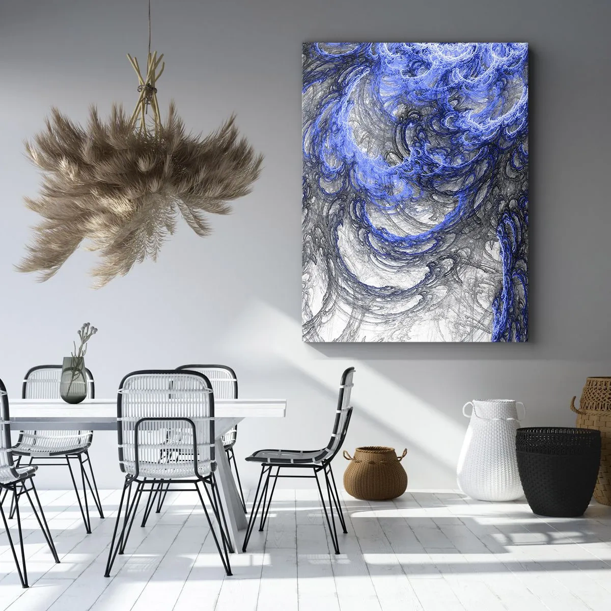 Canvas picture - Birth of a Wave - 45x80 cm