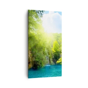 Canvas picture - This Must Be Eden - 55x100 cm