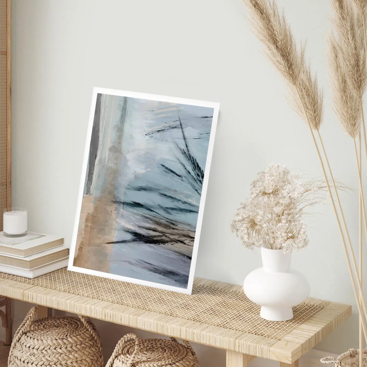 Poster - Winter Fields - 40x50 cm