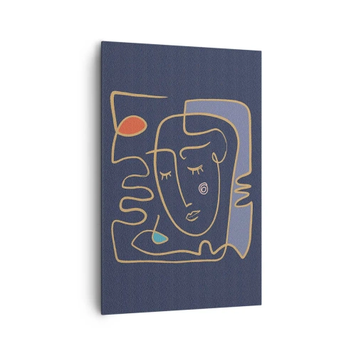 Canvas picture - Deeply In Thoughts - 80x120 cm