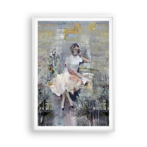 Poster in white frmae - Classical and Modern - 70x100 cm