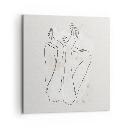 Canvas picture - Dreamful Moment - 50x50 cm