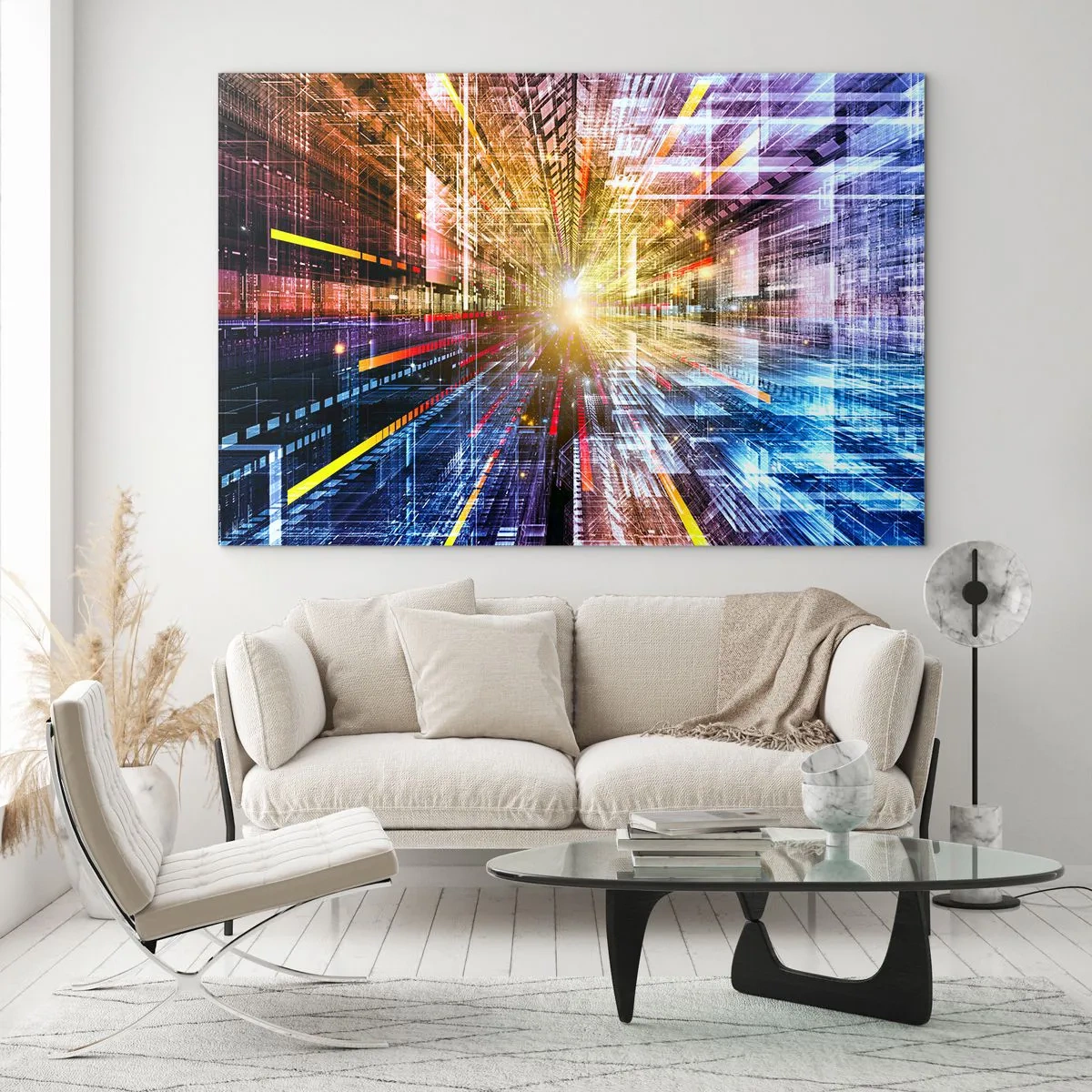 Glass picture - Light Passage - 100x70 cm