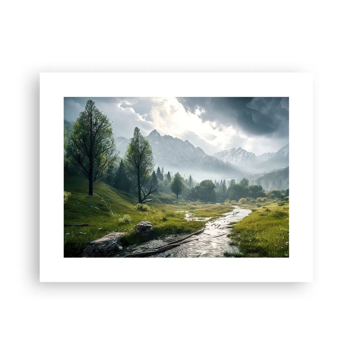 Poster - There And Back - 40x30 cm