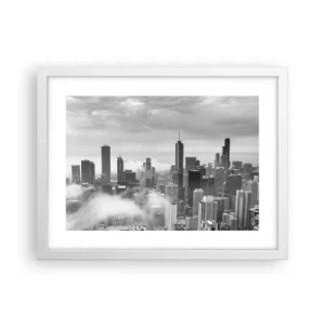 Poster in white frmae - American Landscape - 40x30 cm