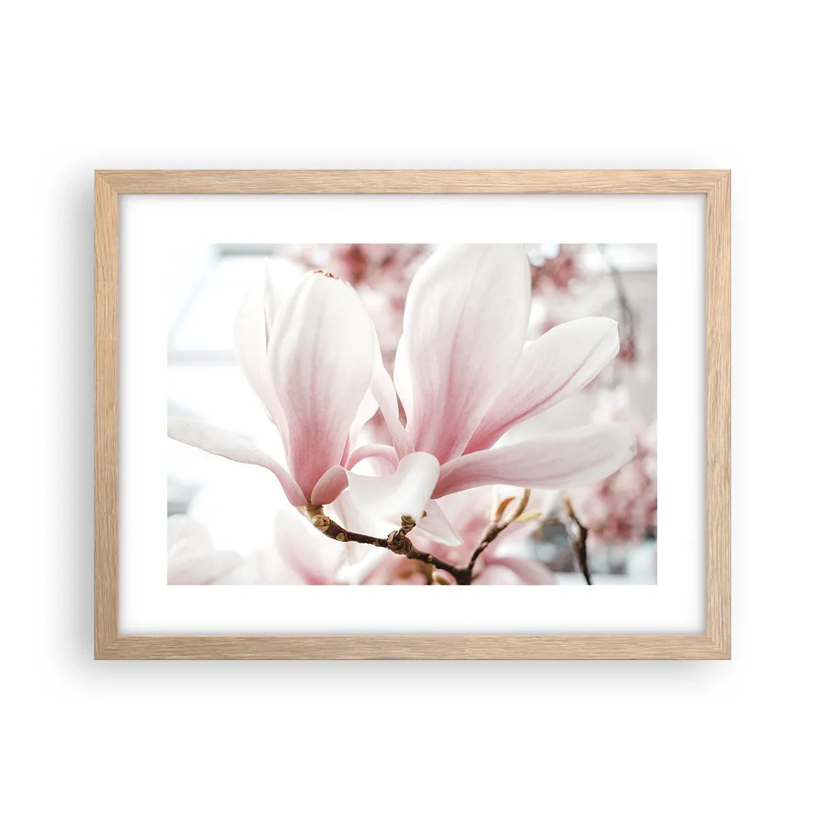 Poster in light oak frame - Immensity of Tenderness - 40x30 cm