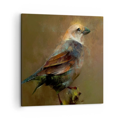 Canvas picture - Sparrow, a Little Birdy - 50x50 cm