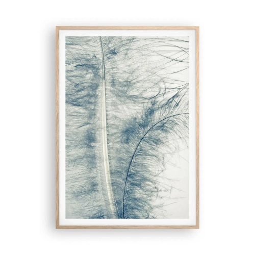 Poster in light oak frame - Whisper of Nature - 70x100 cm