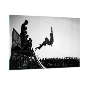 Glass picture - Heroes and Spectators - 120x80 cm