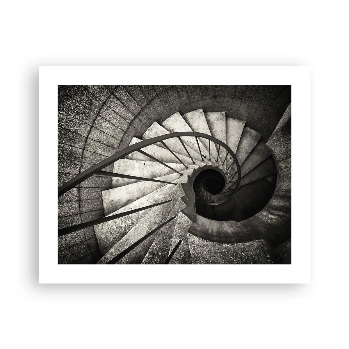 Poster - Up the Stairs and Down the Stairs - 50x40 cm
