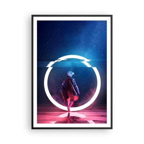 Poster in black frame - Between Worlds - 70x100 cm