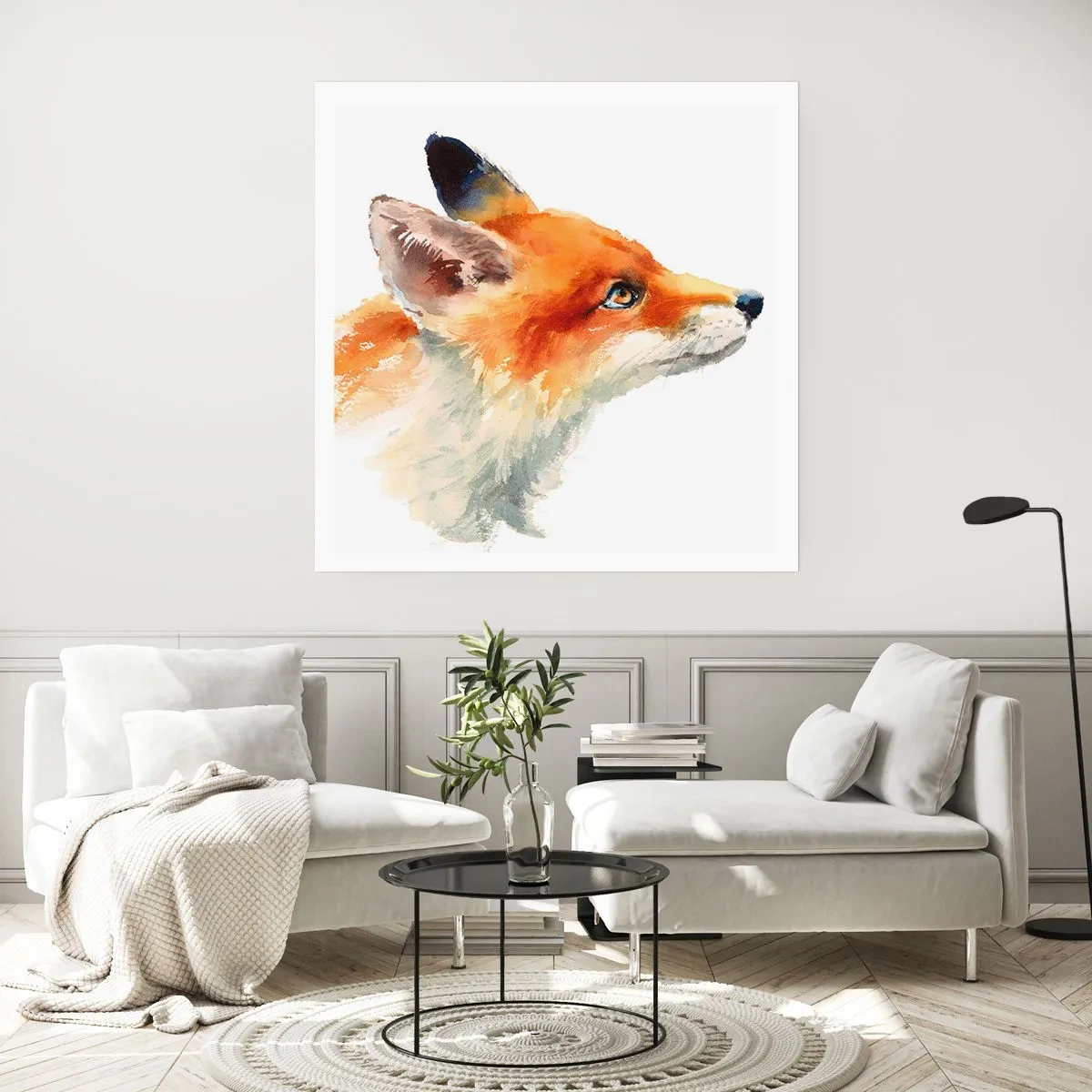 Poster - Never Too Careful - 40x40 cm