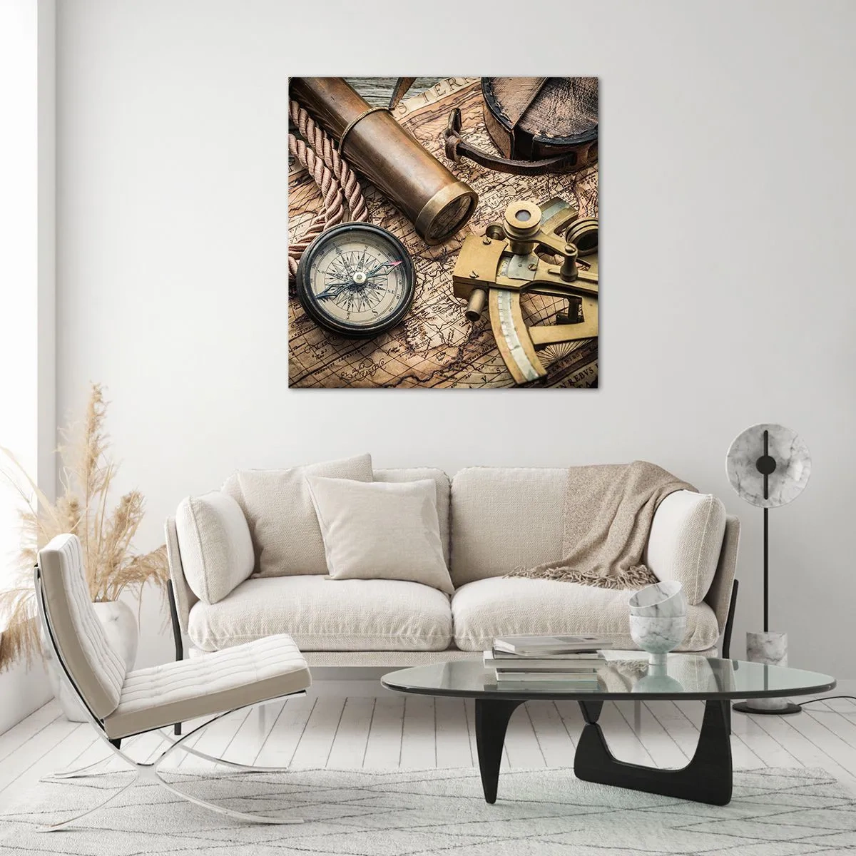 Glass picture - Show the Way - 70x70 cm