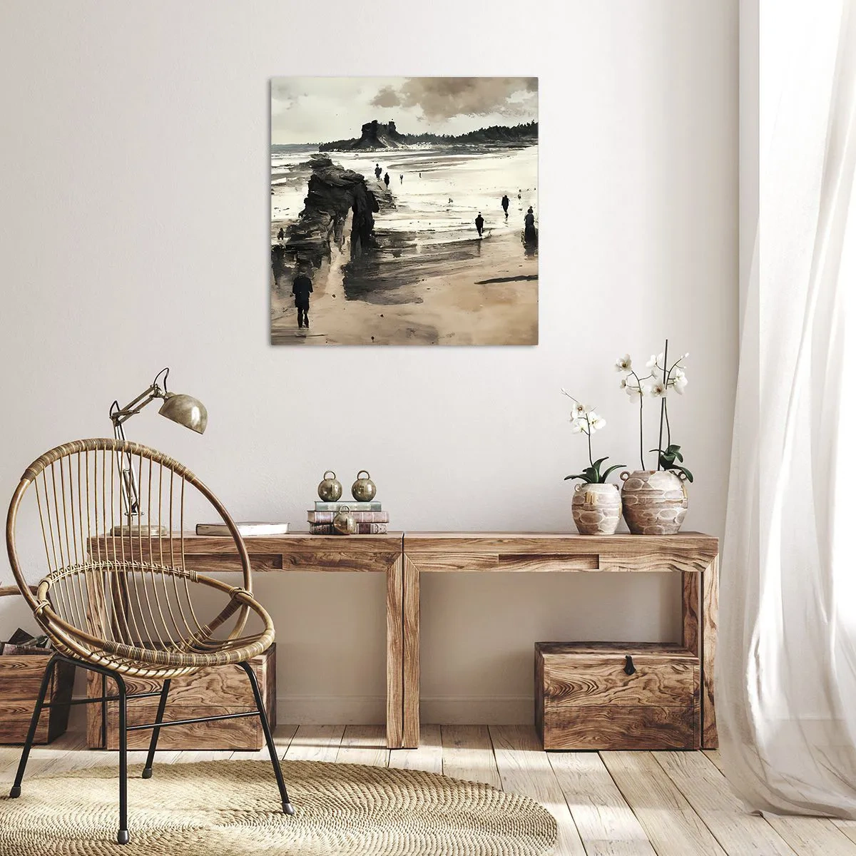 Canvas picture - Summoned - 30x30 cm