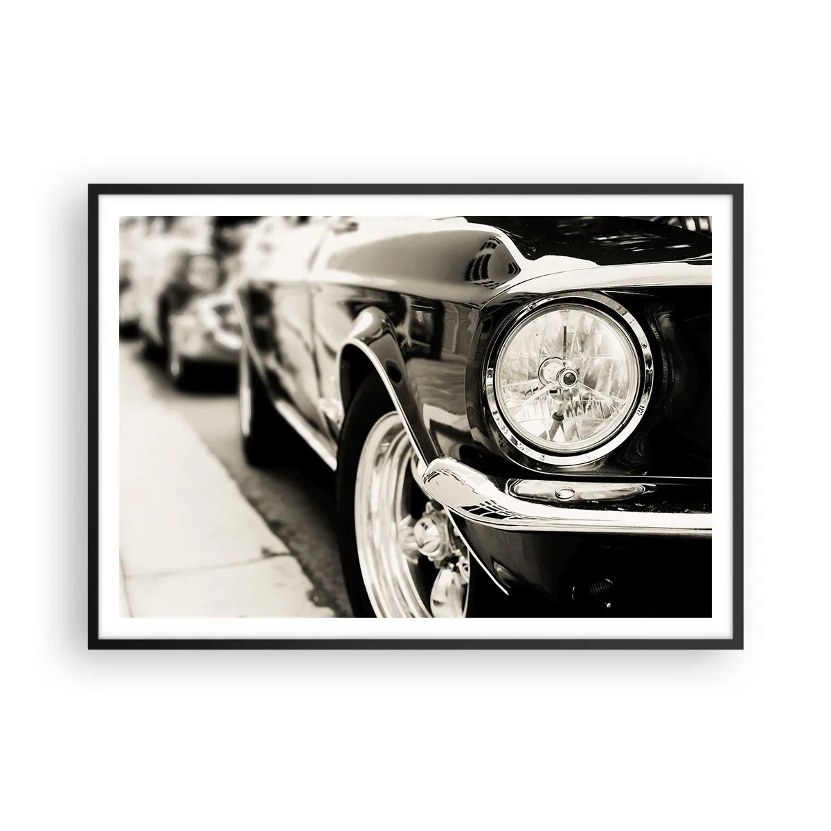 Poster in black frame - Lasting Shine - 100x70 cm