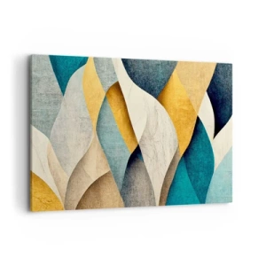 Canvas picture - Rhythm and Undulation - 120x80 cm