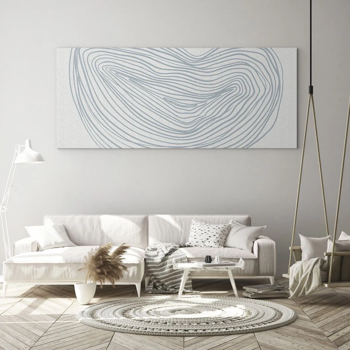 Glass picture - Smile of a Drop - 90x30 cm