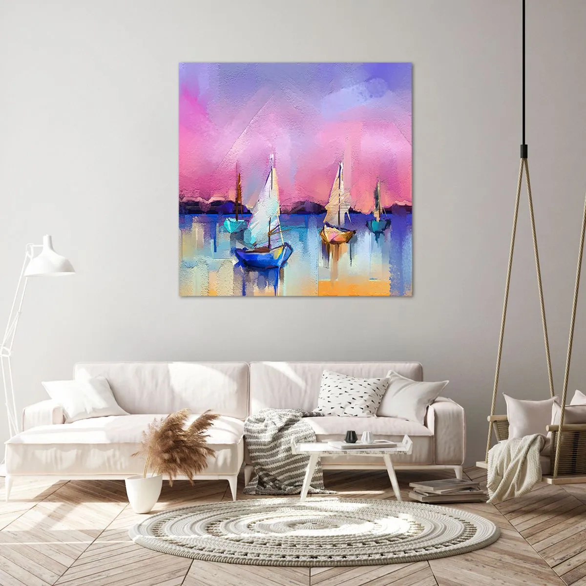 Canvas picture - Direction: High Sees - 50x50 cm