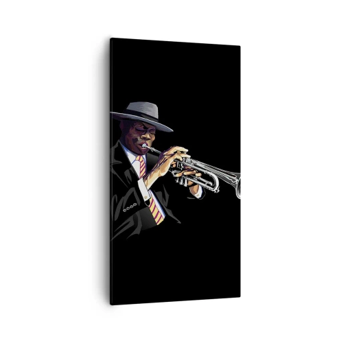 Canvas picture - Charm of Old School - 55x100 cm