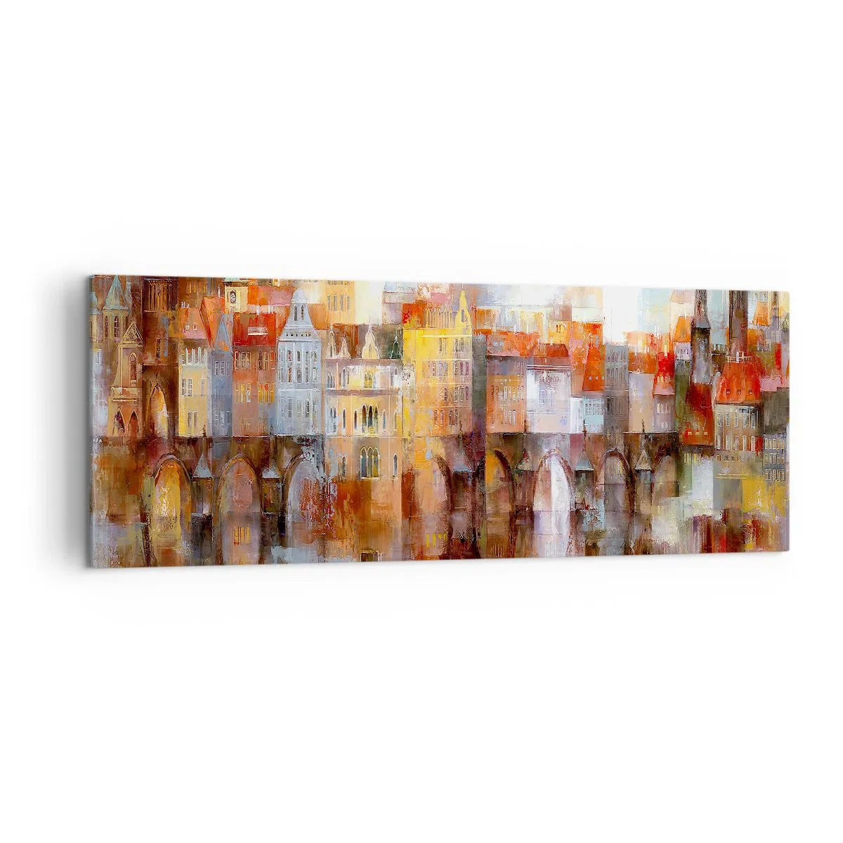 Canvas picture - Under The Bridge It Is Also Pretty - 140x50 cm