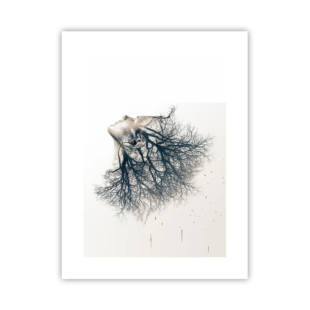 Poster - Listening to the Whisper of the Trees - 30x40 cm