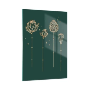 Glass picture - The Herb Family - 50x70 cm