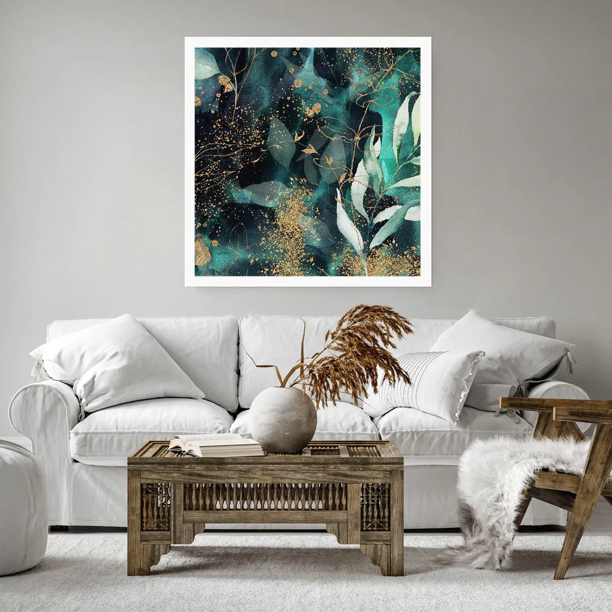 Poster - Enchanted Garden - 30x30 cm