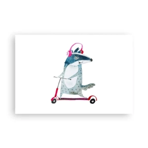 Poster - Joys of a Badger - 91x61 cm